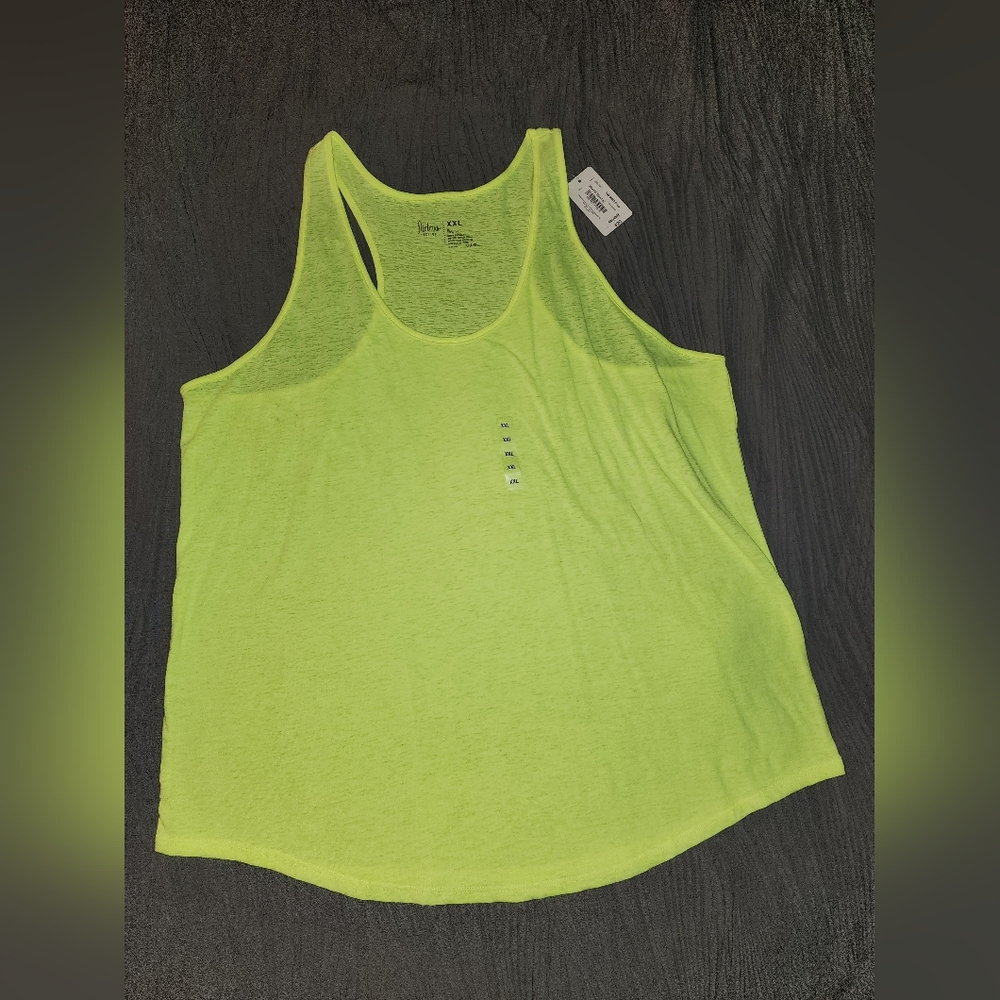 Flirtitude XXL Racerback Active Tanktop